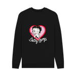 Black Printed Sweater