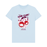 Sky Blue Printed T-shirt