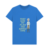 Bright Blue Printed T-shirt