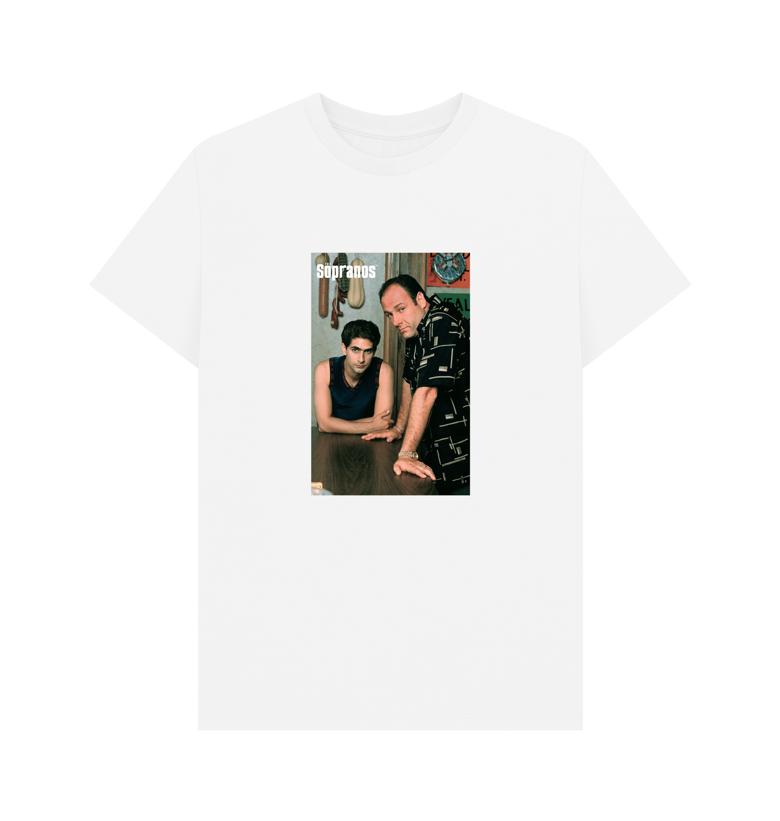 White Printed T-shirt