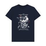 Navy Blue Printed T-shirt