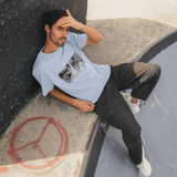 Skateboard! Magazine  180  Sky Blue T-Shirt