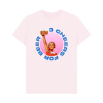 Pink Printed T-shirt Front