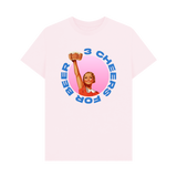 Pink Printed T-shirt Front
