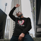 Betty Boop  'Blow A Kiss' Black  Sweatshirt