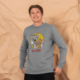 Tom and Jerry  'Thumbs Up' Grey  Sweatshirt