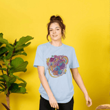 Terraria  Cartoon  Sky Blue T-Shirt