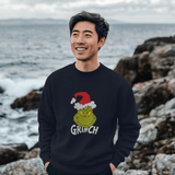 The Grinch Santa Navy Sweatshirt
