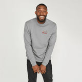 Tom and Jerry Official Classic Faces Grey Graphic Sweatshirt