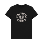 Black Printed T-shirt Front