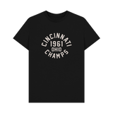 Black Printed T-shirt Front