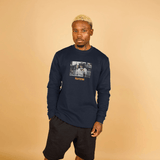 Pulp Fiction  Mia & Wallace Navy  Sweatshirt