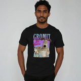 Wallace & Gromit  Gradient Birthday  Black T-Shirt