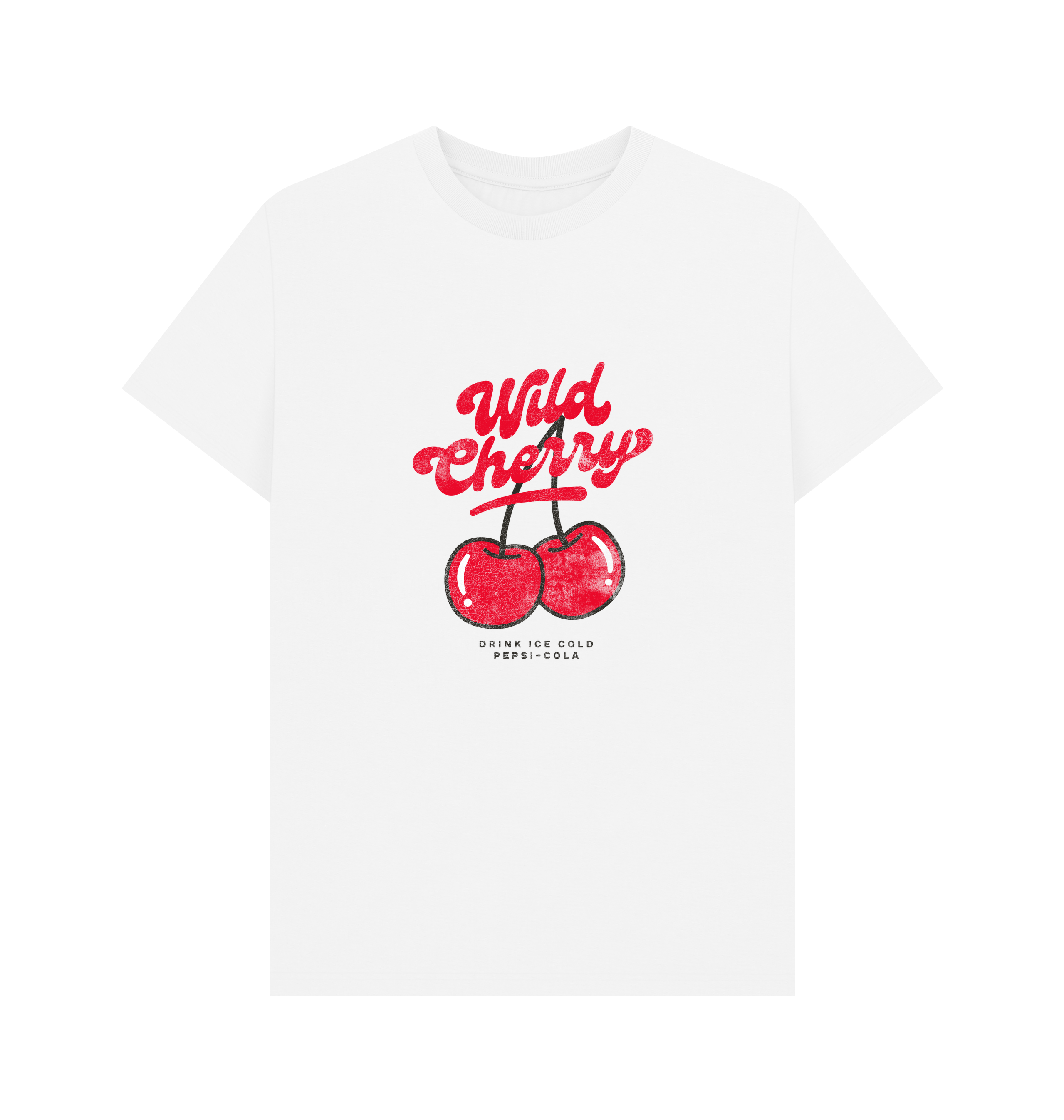 White Printed T-shirt