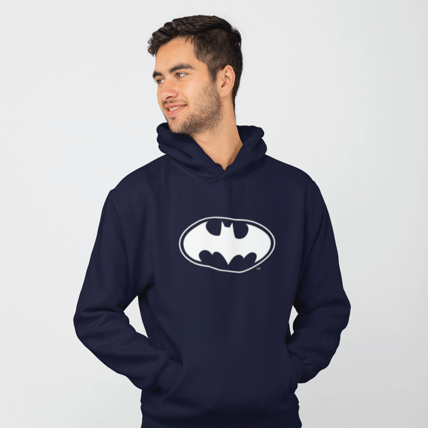 Batman Monochrome Logo Hoodie