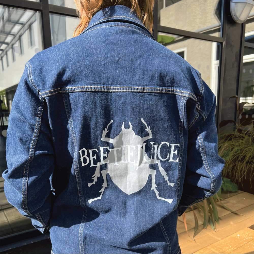Beetlejuice Denim Jacket