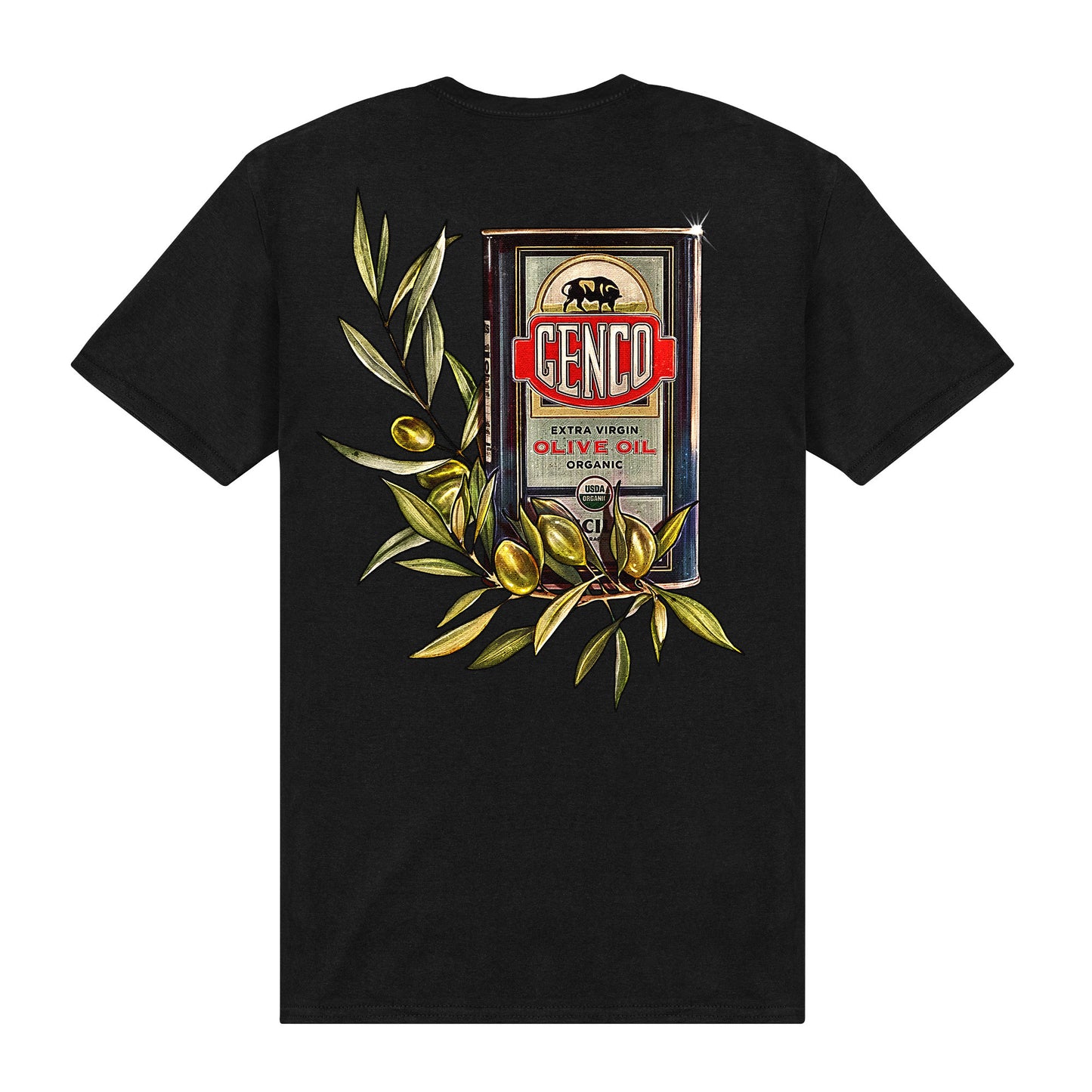 Godfather Genco Olive Oil T-Shirt - Black