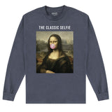 apoh Da Vinci Selfie Long Sleeve T-Shirt