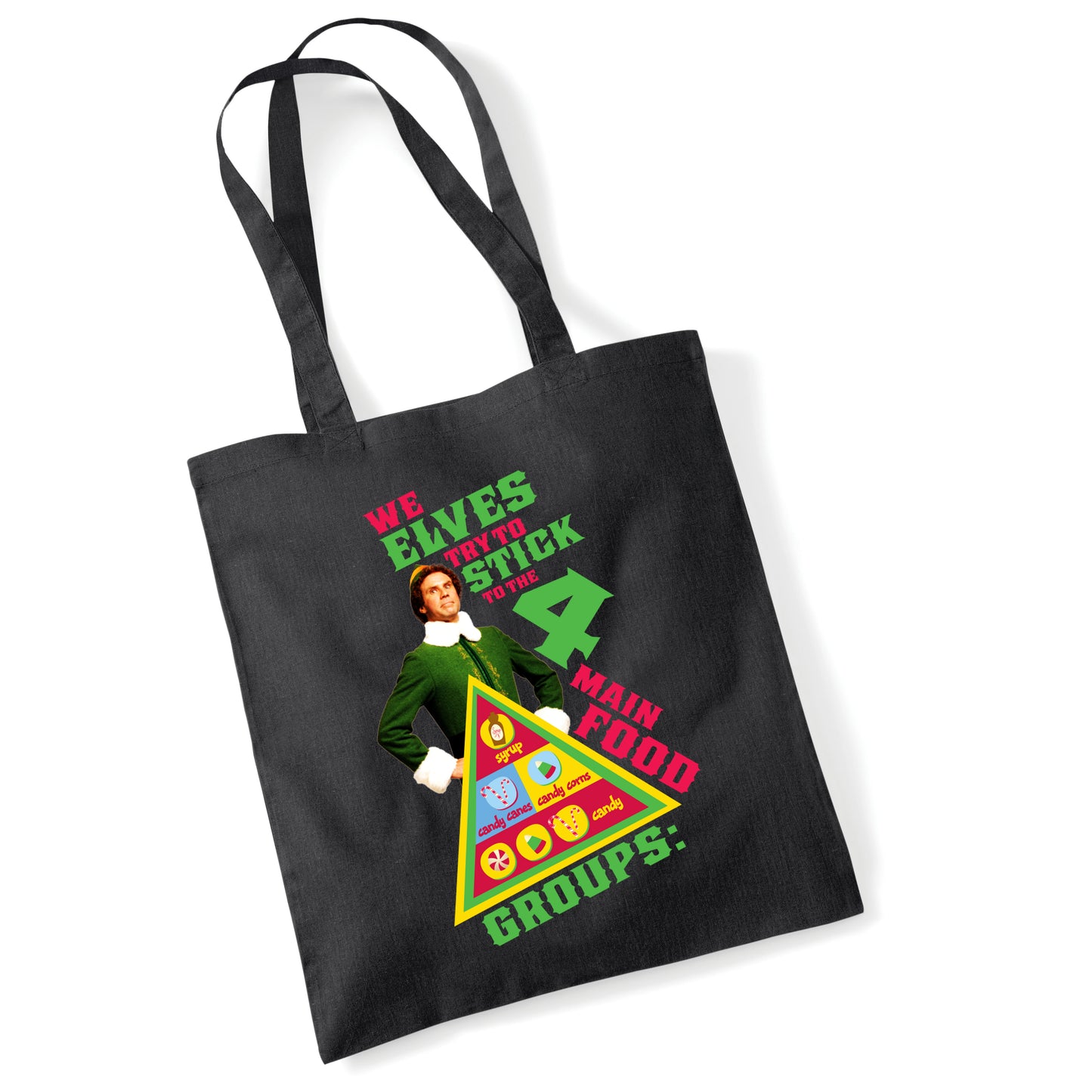 Elf Food Groups Tote