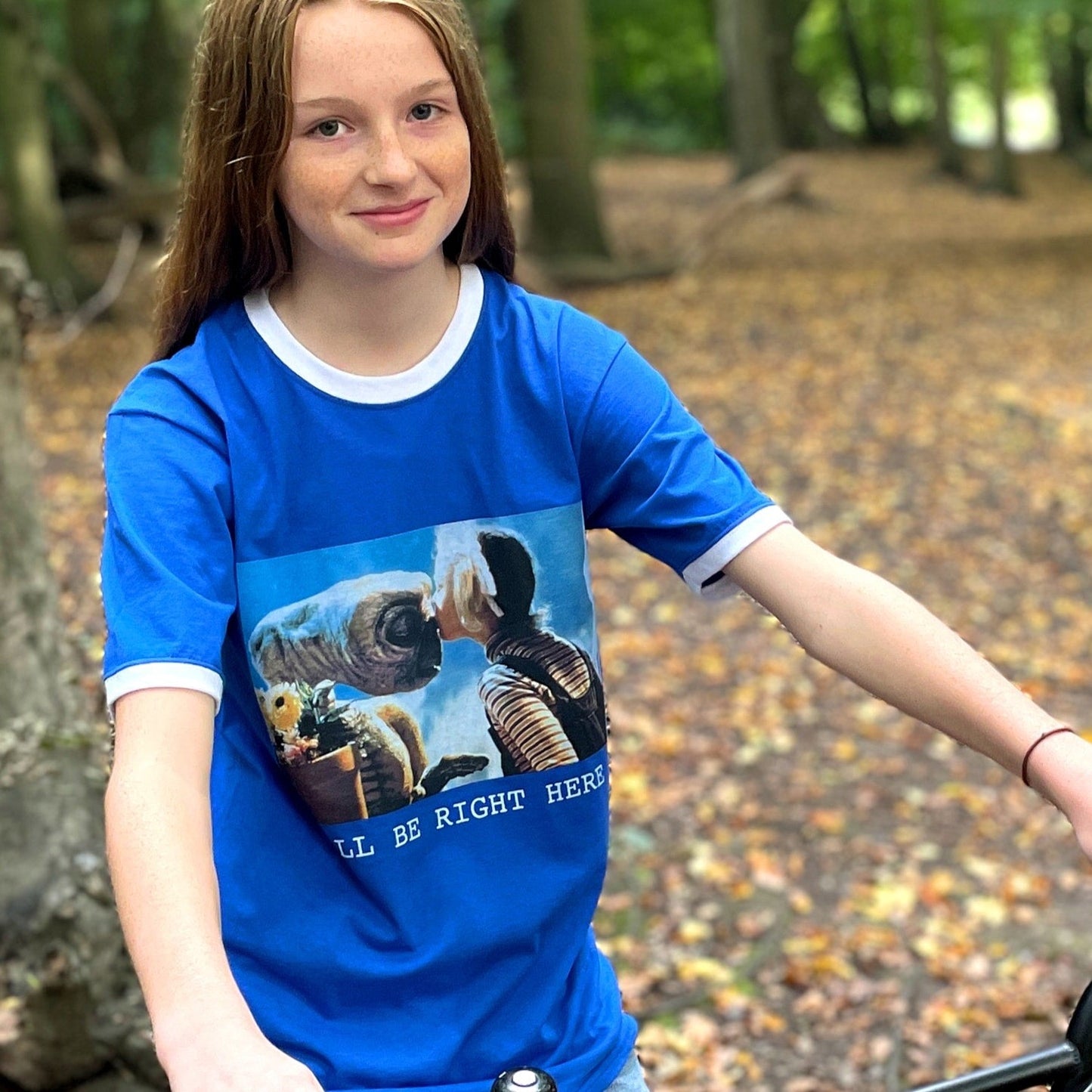 E.T. Flowers Ringer T-shirt