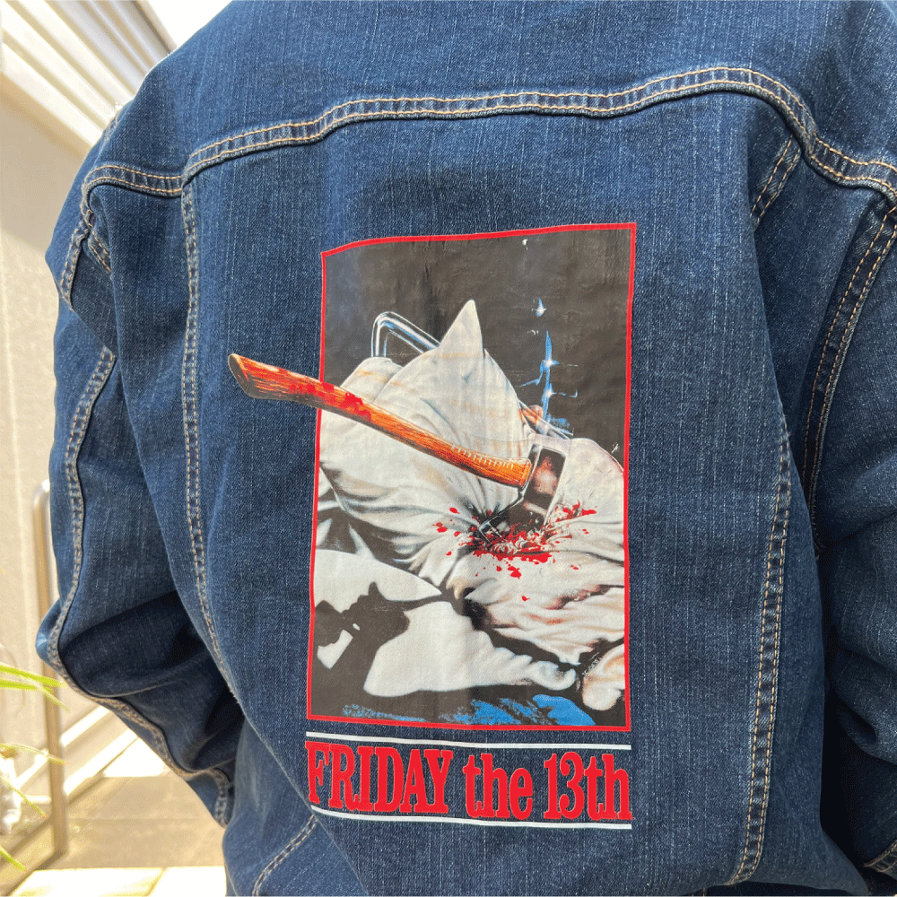 Friday the 13th Denim Jacket