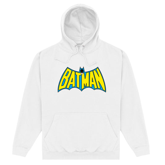 Batman OG Logo Hoodie - White
