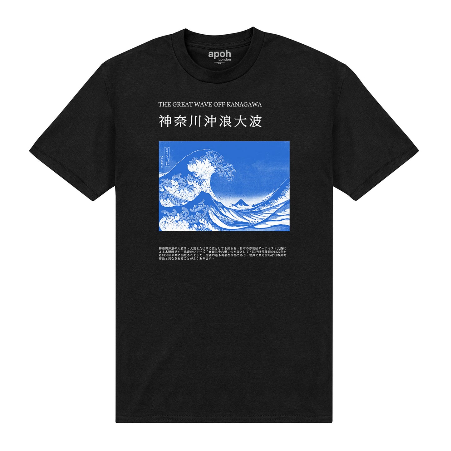 apoh Hokusai Off Kanagawa T-Shirt