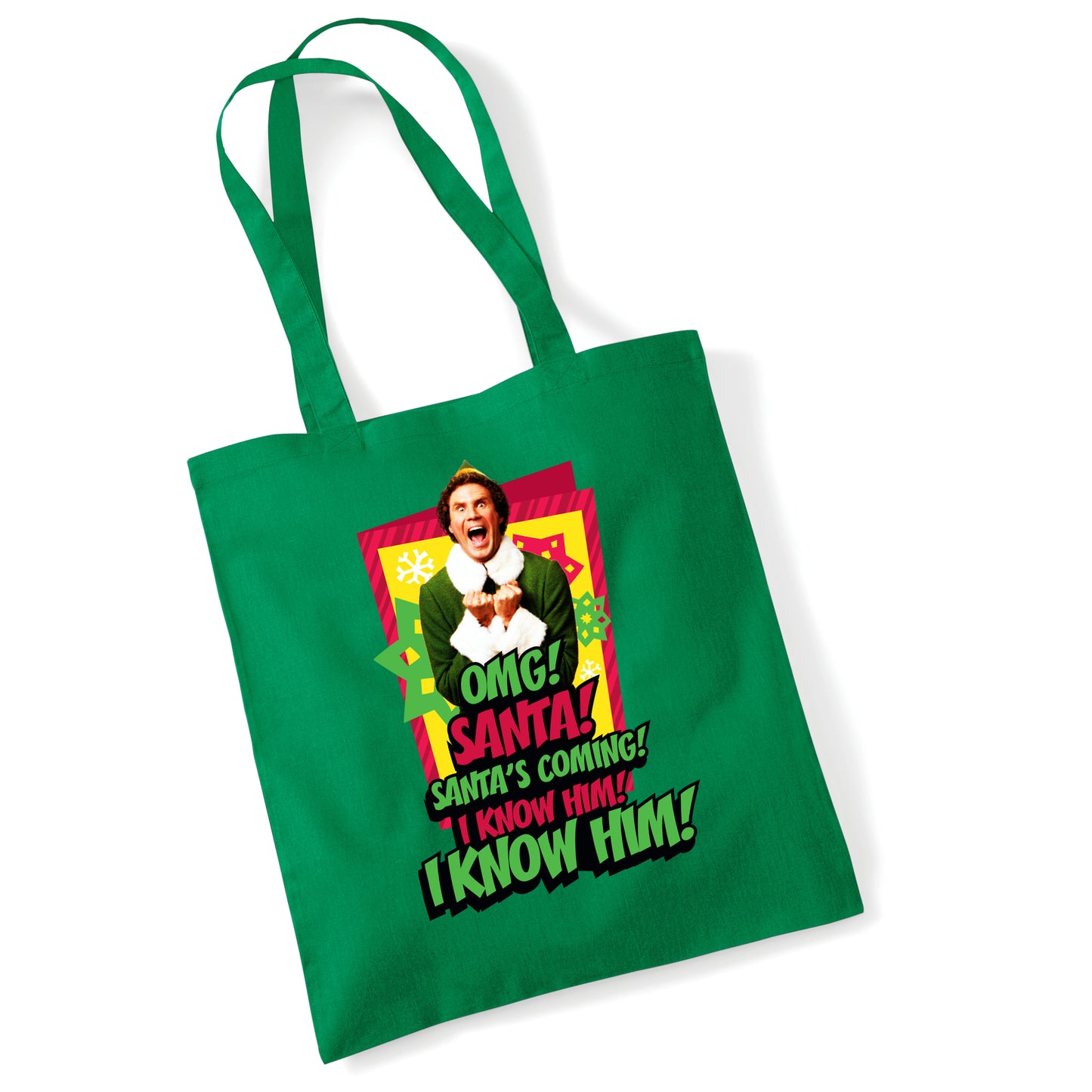 Elf I Know Him Tote