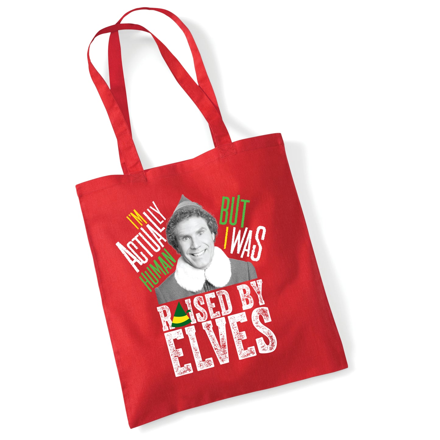 Elf Im Actually Human Tote