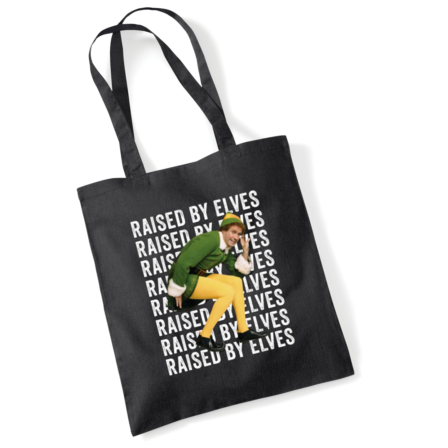 Elf Raised By Elves Tote