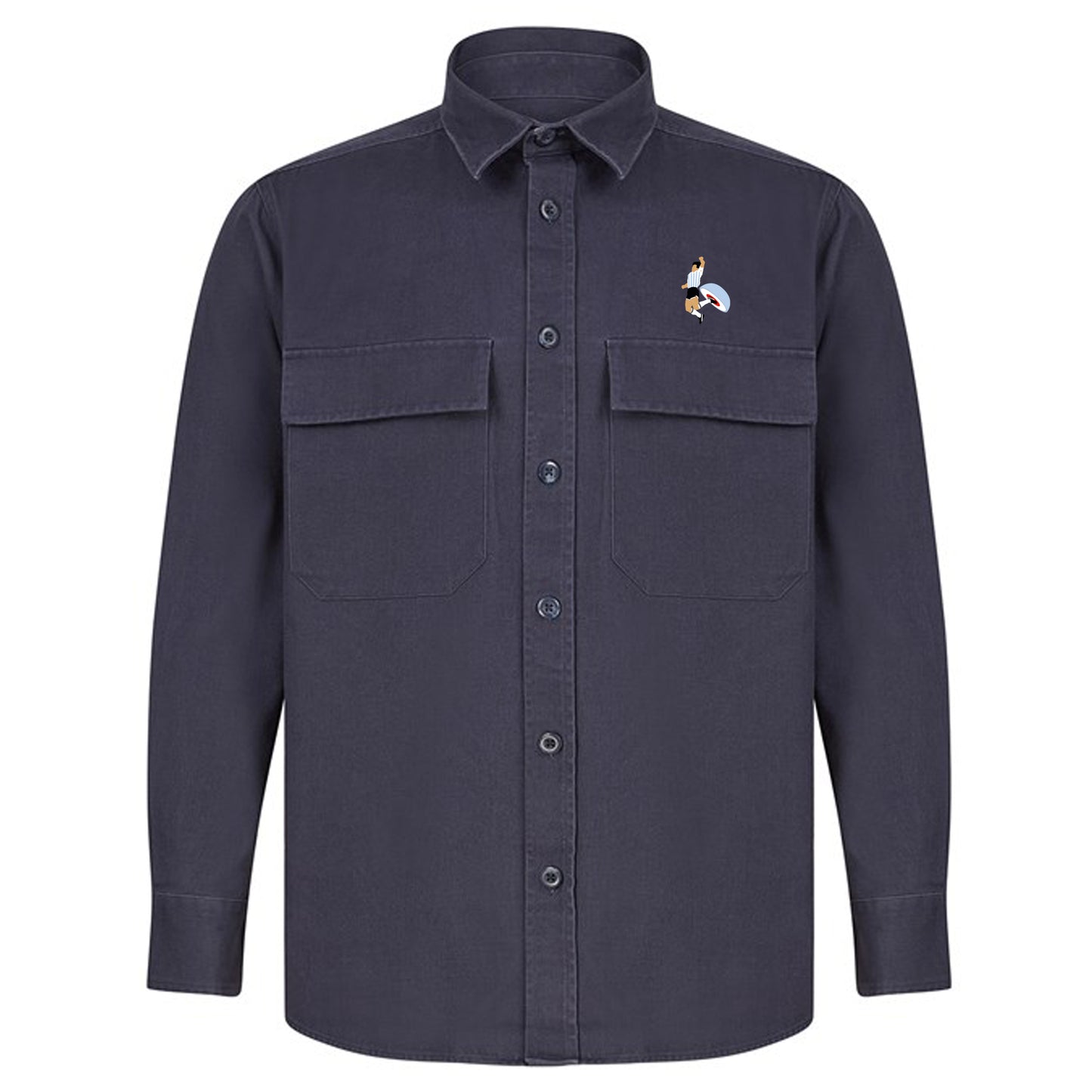 Subbuteo Hand Of God Navy Overshirt