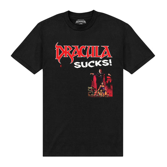 Horror Line Dracula Sucks T-Shirt