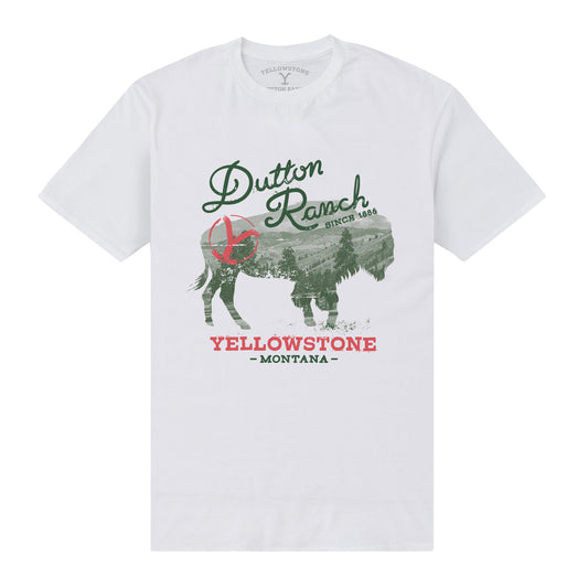 Yellowstone Dutton Ranch Buffalo T-Shirt