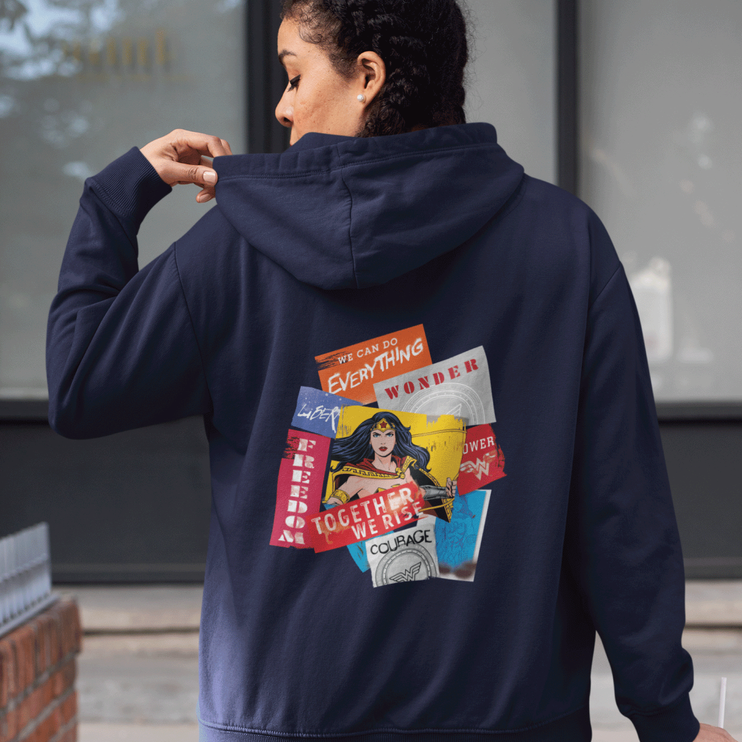 Wonder Woman We Rise Hoodie