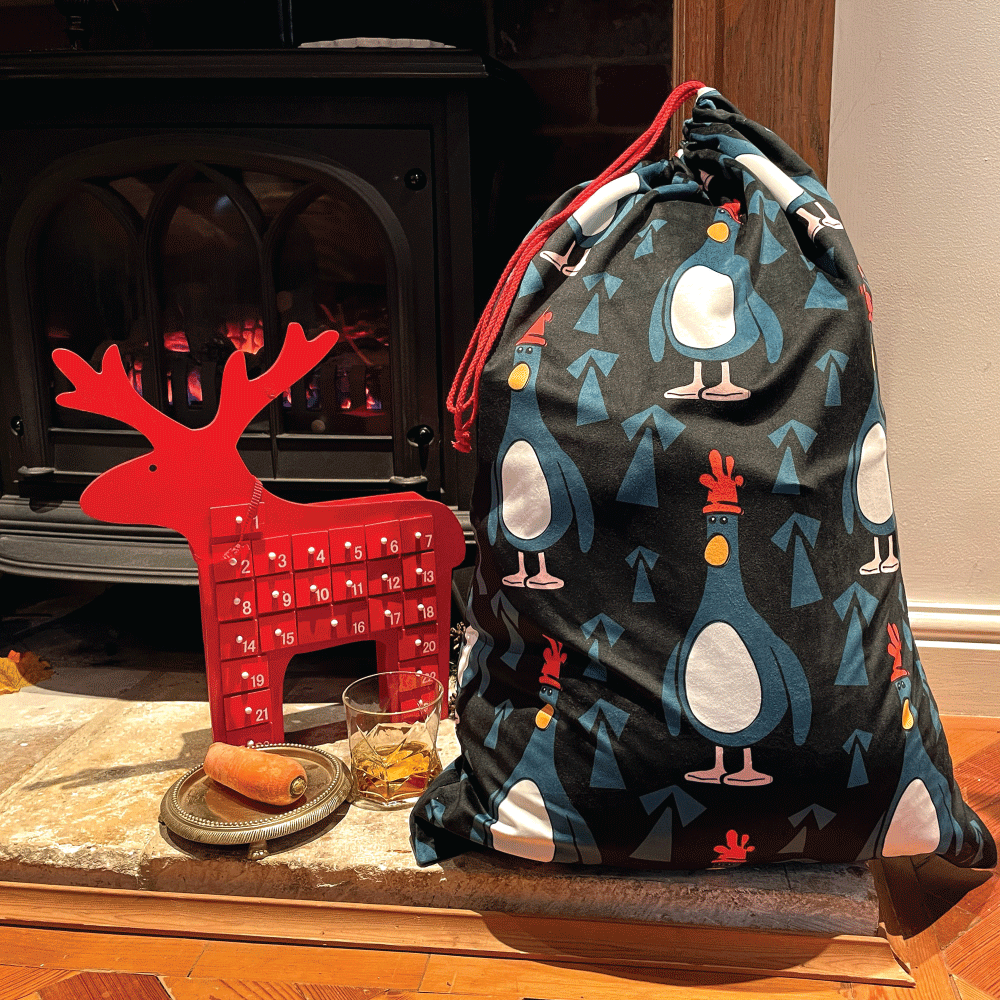 Feathers McGraw Everywhere Santa Sack