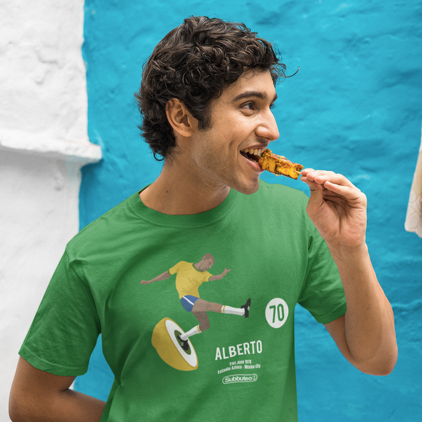 SUBBUTEO ALBERTO KELLY GREEN T-SHIRT