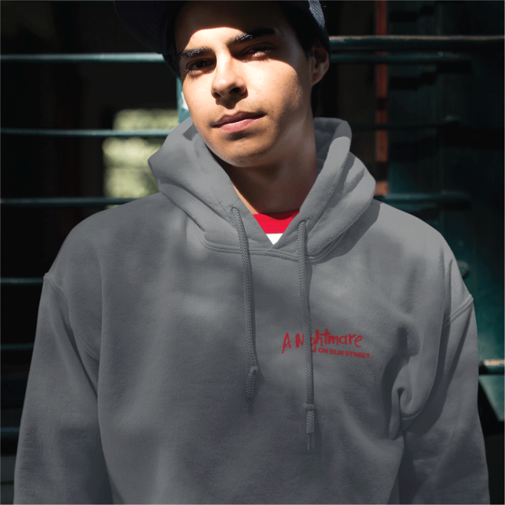 A Nightmare On Elm Street Acid Wash Freddie Hoodie