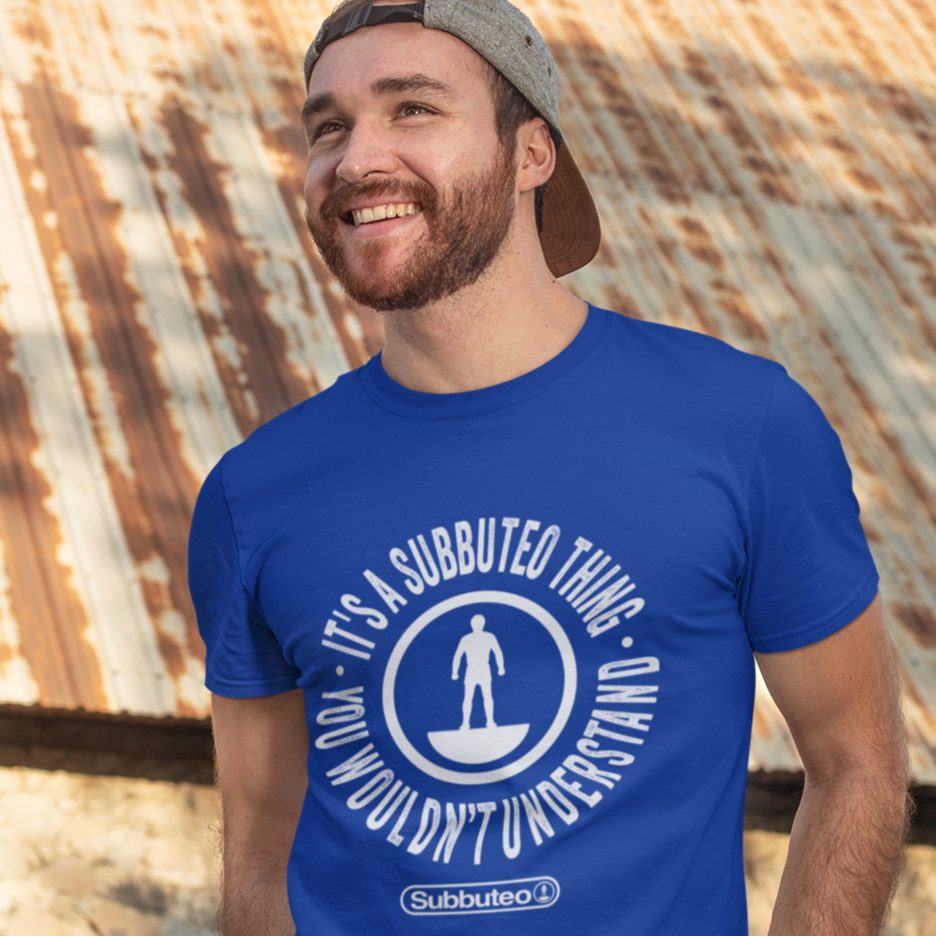Subbuteo Thing Royal Blue T-Shirt
