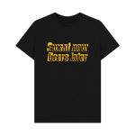 Black Printed T-shirt Front
