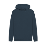 Navy Printed Hoody Front