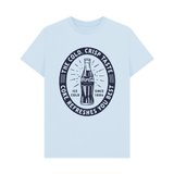 Sky Blue Printed T-shirt Front