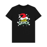 Black Printed T-shirt Front