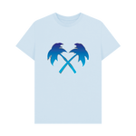 Sky Blue Printed T-shirt