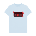 Sky Blue Printed T-shirt Front