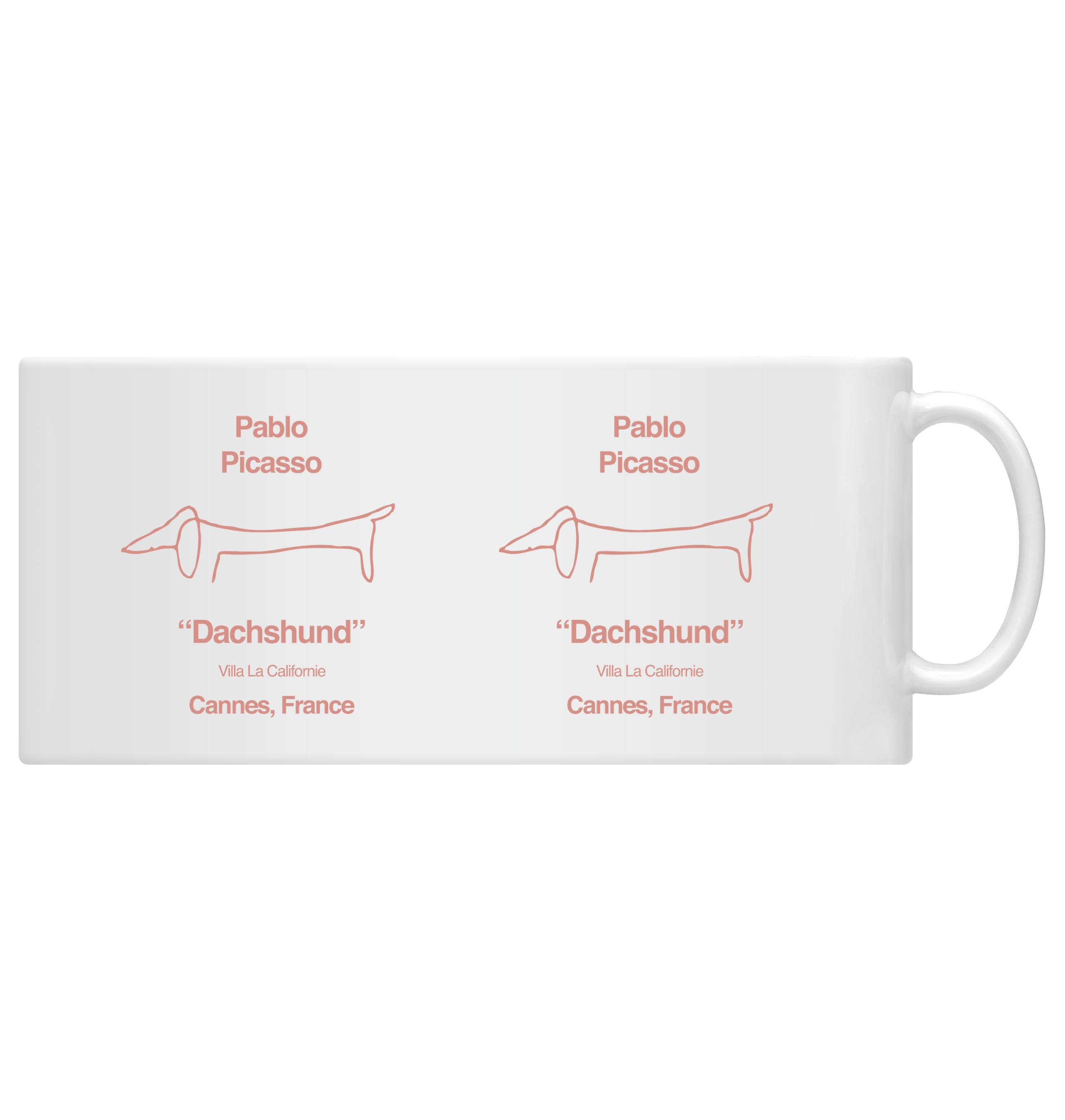 White Mug Front