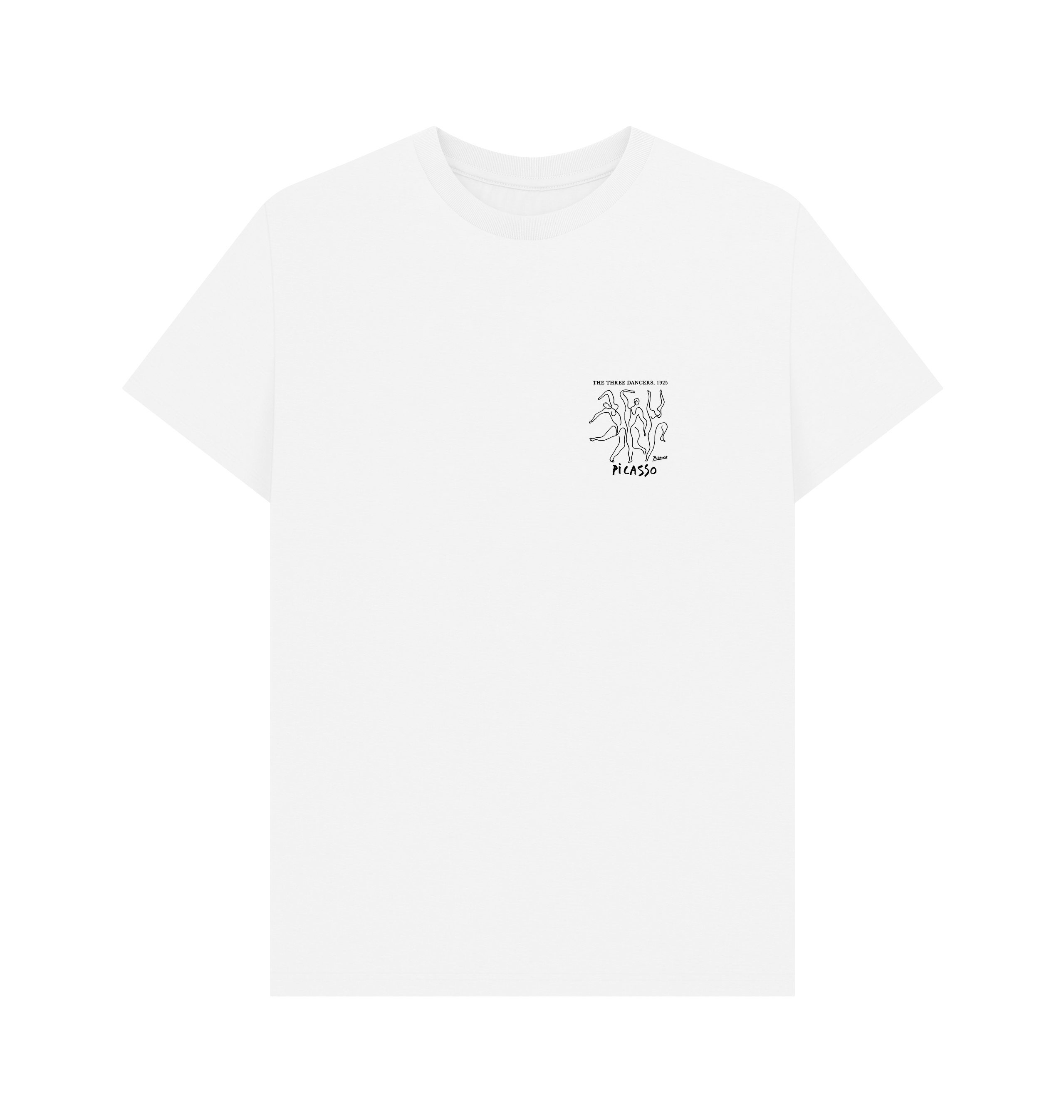 White Printed T-shirt