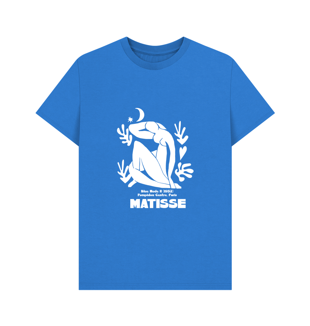 Bright Blue Printed T-shirt
