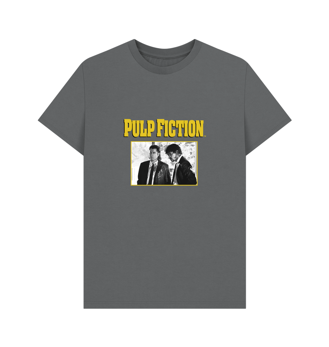Slate Grey Printed T-shirt
