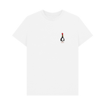 White Printed T-shirt Front