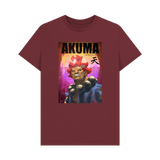 Red Wine Printed T-shirt Front